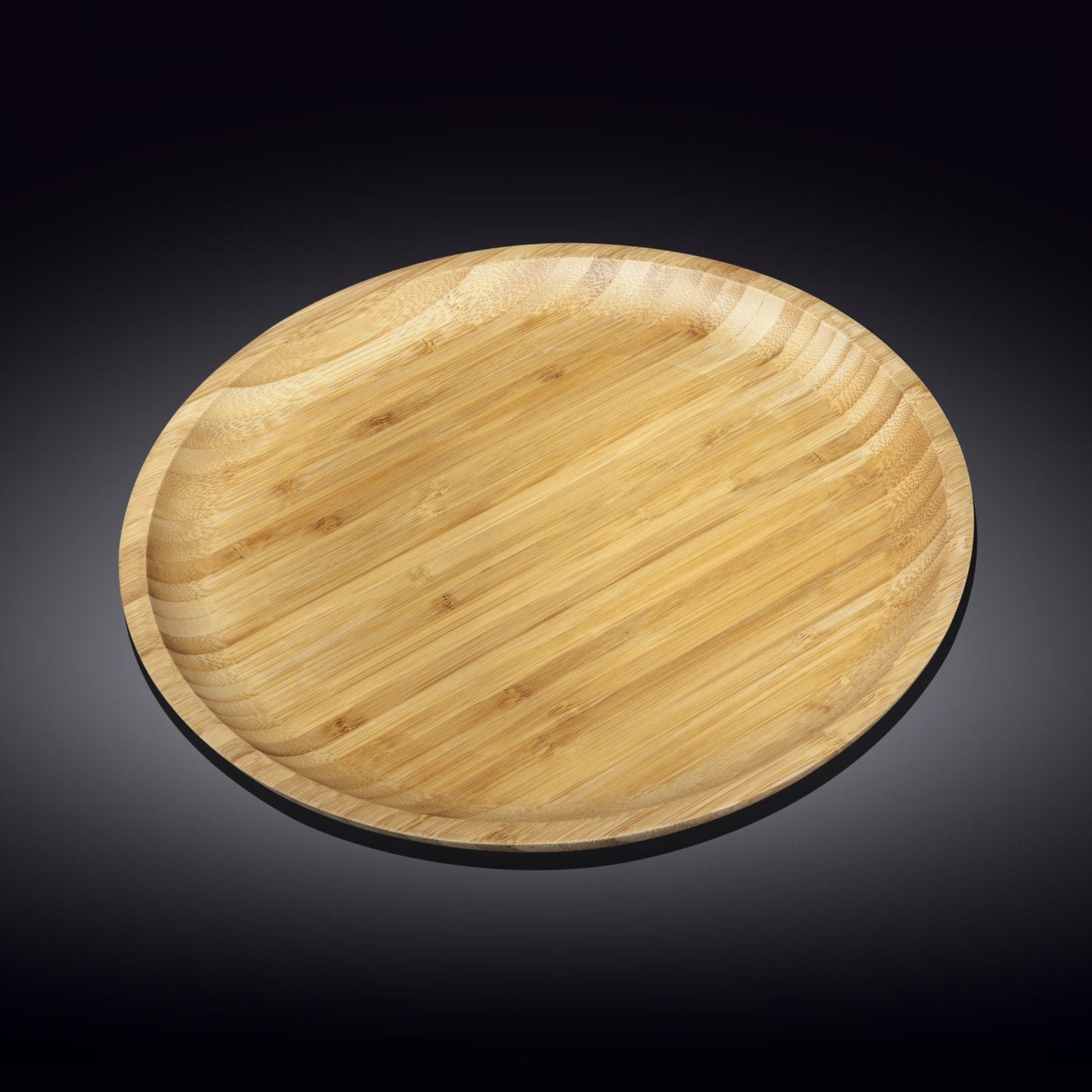 Bamboo Round Platter 14" inch | For pizza / Barbecue / Steak-4